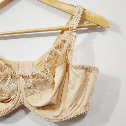 Fantasie Alex Underwire Side Support Bra Black Size 42DD in Tan Nude - Picture 4 of 20