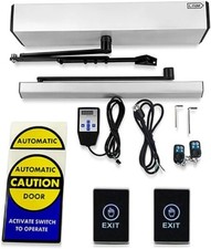 Olide Automatic Swing Door Opener with Waterproof Acrylic Hand Push Open Switch
