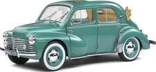 Solido Renault 4Cv Convertible Vert Osmoy 1951 - 1:18 Scale