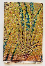 African Print Fabric/Sequined - Ankara: Brown Queen Gicanda', Yard or Wholesale