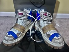 DOLCE GABBANA RUNAWAY HEAVILY TEXTURE BOOTS MSRP $6500