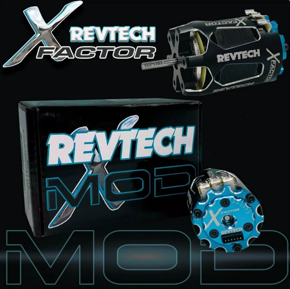 Trinity X Factor 5T, 6T, 6.5T, 7.5T, 8.5T Modified Brushless Sensored Race Motor - Image 3 of 3