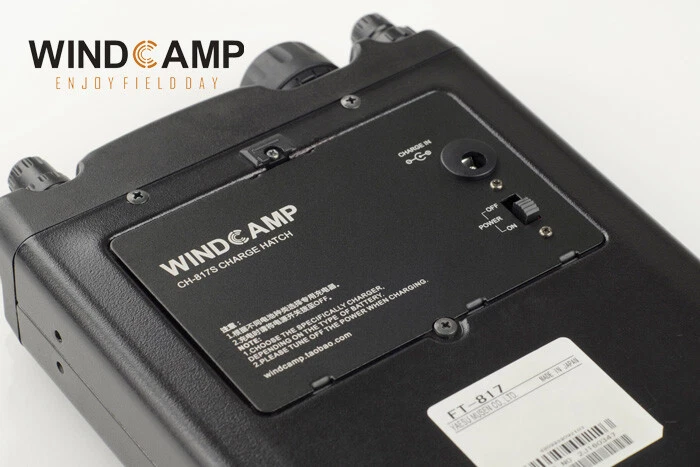 大量入荷 WINDCAMP FT-818/FT-817用 3000mAh チャージャー3点