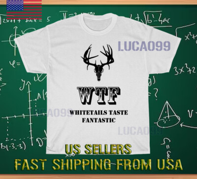 NEW SHIRT WTF WHITETAILS TAST FANTASTIC RACING LOGO T-SHIRT FUNNY  SIZE S-5XL