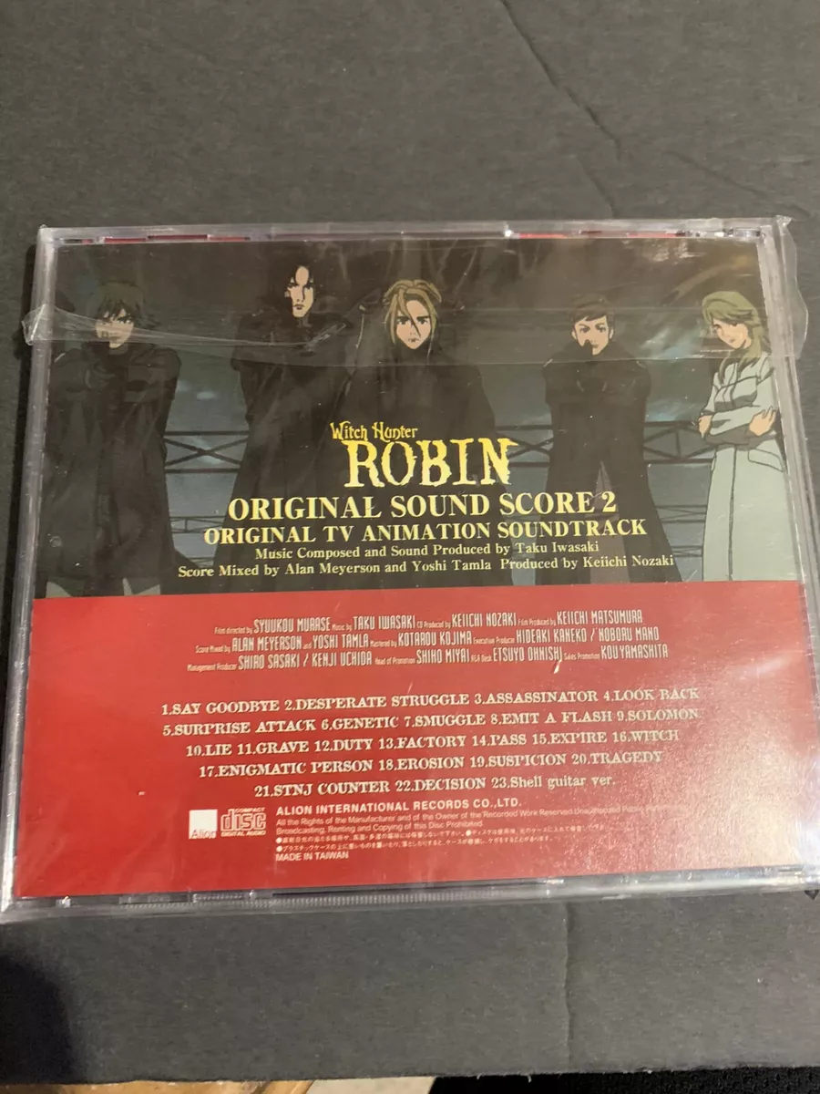 WITCH HUNTER ROBIN 2 ANIMATION SERIES ANIME CD OST SOUNDTRACK bgm