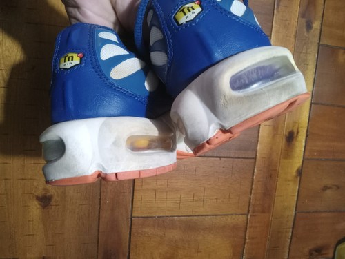 Size 7Y Nike Air Max TN Air, Blue & White 655020-114 - Picture 11 of 12