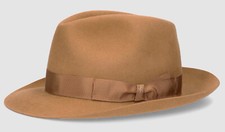 BORSALINO CON SCATOLA LIMITED – 50 GRAM –PREMIUM FUR FELT FEDORA– MADE IN ITALY