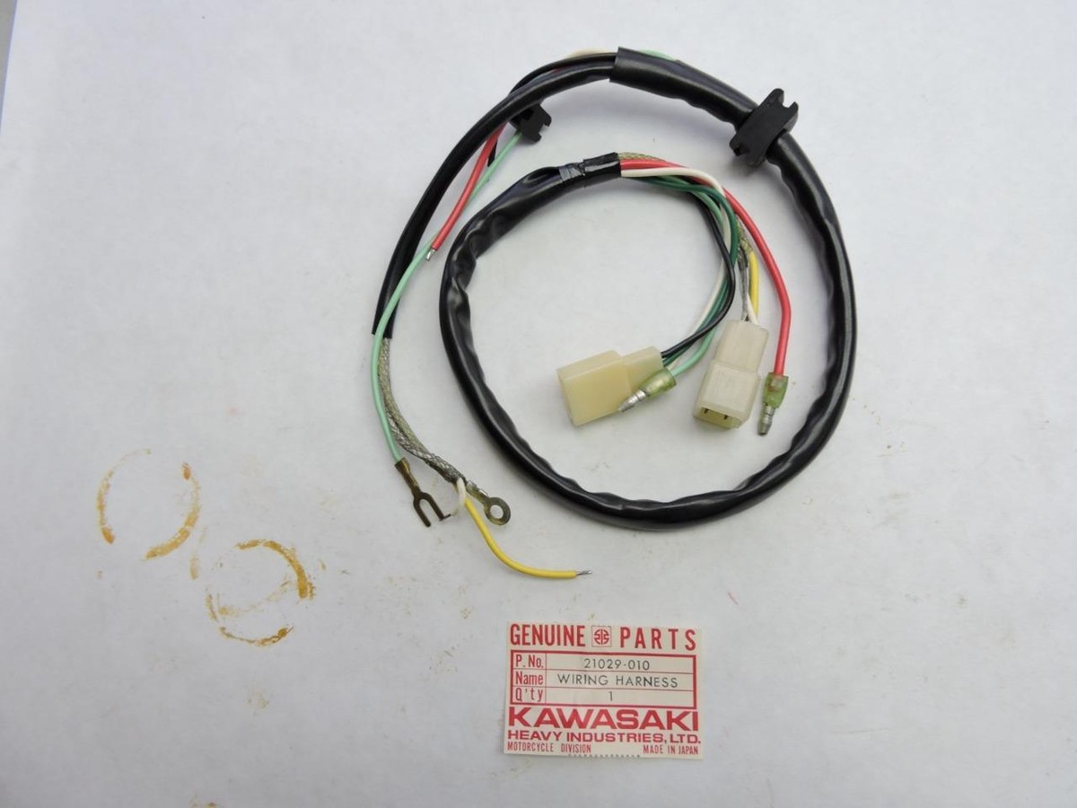 バッグ am 21029-010 NOS Kawasaki Wiring Harness A1 A1SS A7 A7SS W19168