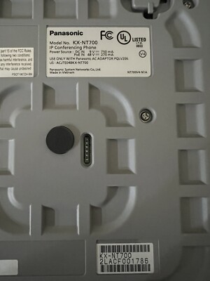 Panasonic KX-NT700 IP Conference Phone *New In Original Box