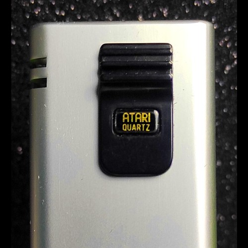 ULTRA SLIM Vintage Retro ATARI Quartz LIGHTER with case.Adjustable flame. Works. - Picture 10 of 21