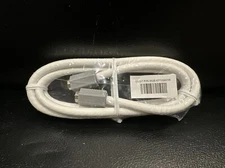 RG6 White TV coax cable, 5ft, network, dish ,satellite, Antenna connection
