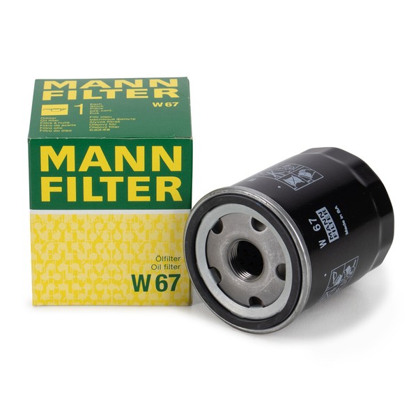 Mann W67 ÖLfilter FüR Smart Forfour 454 Mitsubishi Colt 4 Lancer 8 1.1-1.5-image