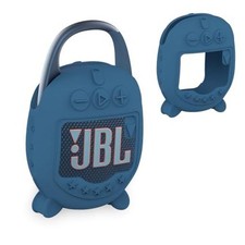 Silicone Cover Case for JBL Clip 5 Portabletooth Speaker - Protective Soft Blue