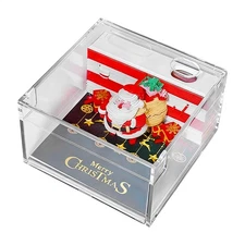 3D Sticky Notes 2026 Calendar Santa Claus Creative Desktop Decoration Memo Pad