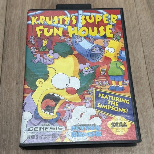 Krusty's Super Fun House (Sega Genesis, 1994) - Authentic Missing Manual