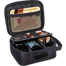 SafeDelux Smell Proof Bag with Combination Lock   Large Smell Proof Container...