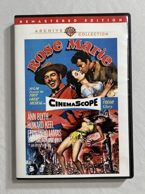 Rose Marie (DVD, 1954) Western Musical Movie Remastered Edition Warner Archive