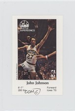 1978-79 Seattle Supersonics Police John Johnson 0kd8