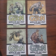The Goon  Bunch Of Old Crap Omnibus Volumes 1, 2, 3, 4 Lot