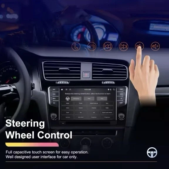 Autoradio 9” Android 15 per Golf 7 Octacore CarPlay 4GB + 64GB - Telecamera Inc. - Immagine 3 di 4