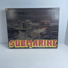 Avalon Hill's Submarine Vintage 1977 Game War Strategy WWII Boardgame