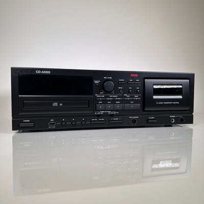 TASCAM CD-A580 Professional Cassette Recorder CD and Tape Player
