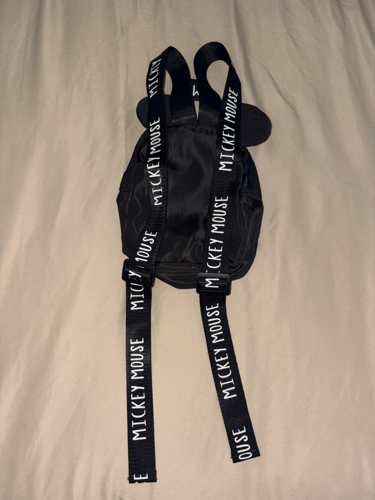 Disney Zara Mickey Mouse Mini Backpack Black Red Collectible thumbnail 2