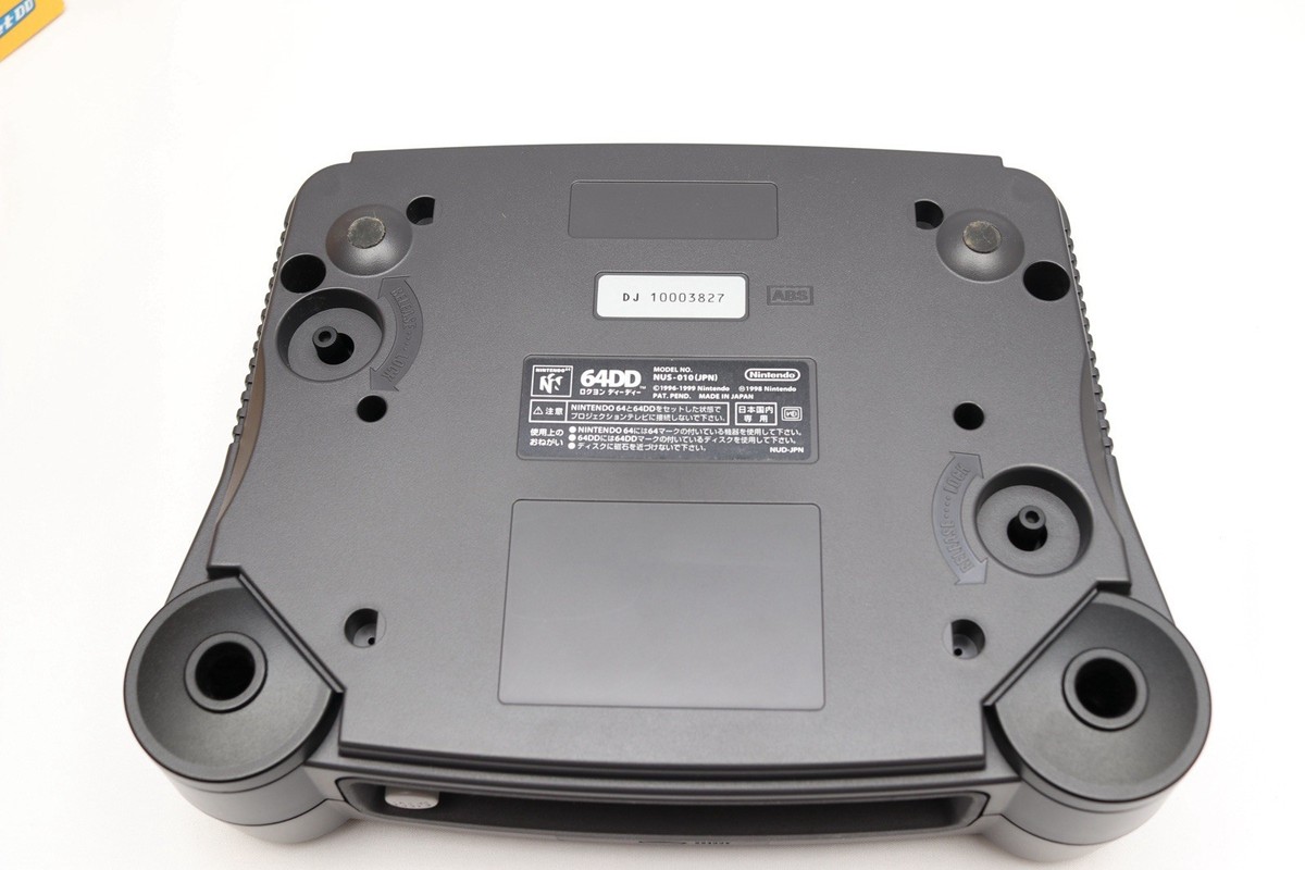 Nintendo 64 64DD Disk Drive Console System games From Japan RARE
