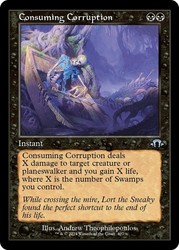 Consuming Corruption (Retro Frame) #407 Modern Horizons 3 Uncommon MTG