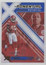 2019 Panini XR X-Ponential Potential Blue 12/99 Mecole Hardman Jr #XPP-13 0o1