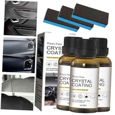 3Pcs Crystal Coating for Car, Plastic Parts Crystal Coating, Cristal para 