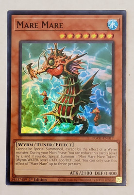 Yu-Gi-Oh Mare Mare Super Rare 1st Edition EGOI-EN017