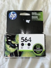Genuine HP 564High Yield Black Ink Cartridge Sealed B-6