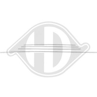 Zier /Schutzleistensatz KüHlergitter Diederichs 4234144 FüR Peugeot Unten