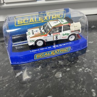 Scalextric C3638 Lancia Delta S4 WhiGrnRed #8 1986 Rally Car San Remo