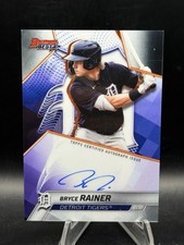 2025 Bowman’s Best Bryce Rainer Auto On Card