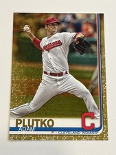 2019 Topps Baseball Gold #/2019 - Adam Plutko - Cleveland Indians