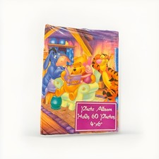 NEW Vintage Disney Winnie The Pooh Photo Album Holds 48 4x6 Photos