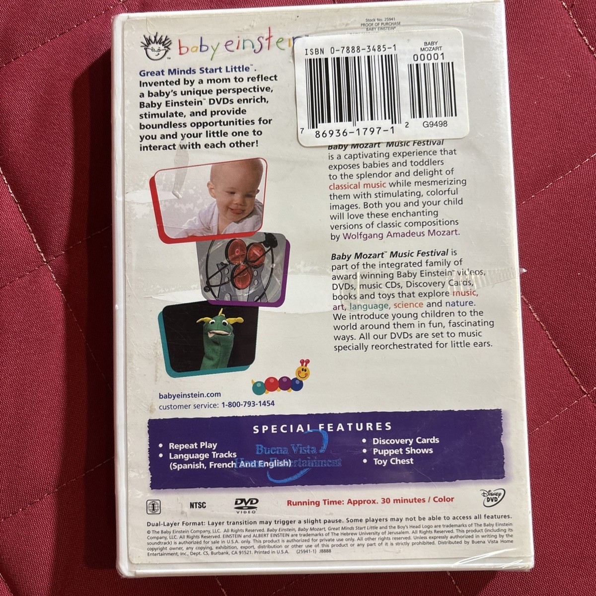 Baby Mozart (DVD, 2000) for sale online | eBay
