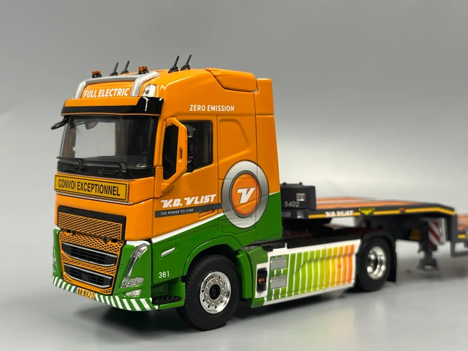 WSI - Volvo FH GL Electric - 4x2 mit 3achs Tieflader - van der Vlist -Ammers - N - Bild 2 von 4