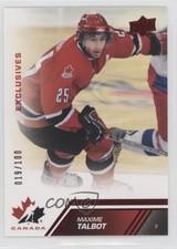 2013 Upper Deck Team Canada Exclusives /100 Maxime Talbot #163 01qm