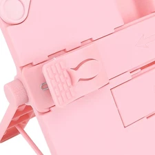 Book Stand for Kids Angle Adjustment Desktop Reading Adjustable Book Clip Stand