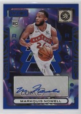2023 Panini Recon Rookie Signatures Blue 43/75 Markquis Nowell #RRS-NWL Auto 0c2