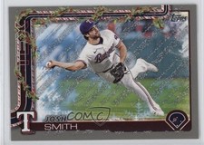 2025 Topps Holiday Holiday Silver Glitter Josh Smith #H153 0fp5