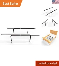 Adjustable Bed Slats Support System - Fits Full, Queen, King
