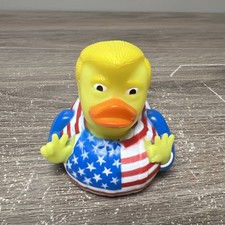 Donald Trump Rubber Duck American Flag