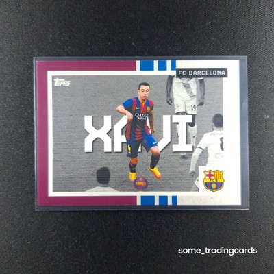 Topps Xavi FC Barcelona We want the ball 2025-26 Team Set