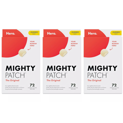 #ad 3 Pack of 72 HERO Mighty Patch The Original Blemish Treatment Exp. Factory Fresh $24.99