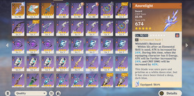 Genshin Impact AR 55 America Server NA 