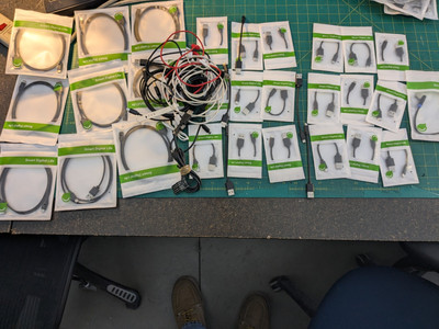 27x LOT Smart Digital Life Micro-USB to USB Cable Black 18x 6'' 1/2' && 9x 36'' 3'
